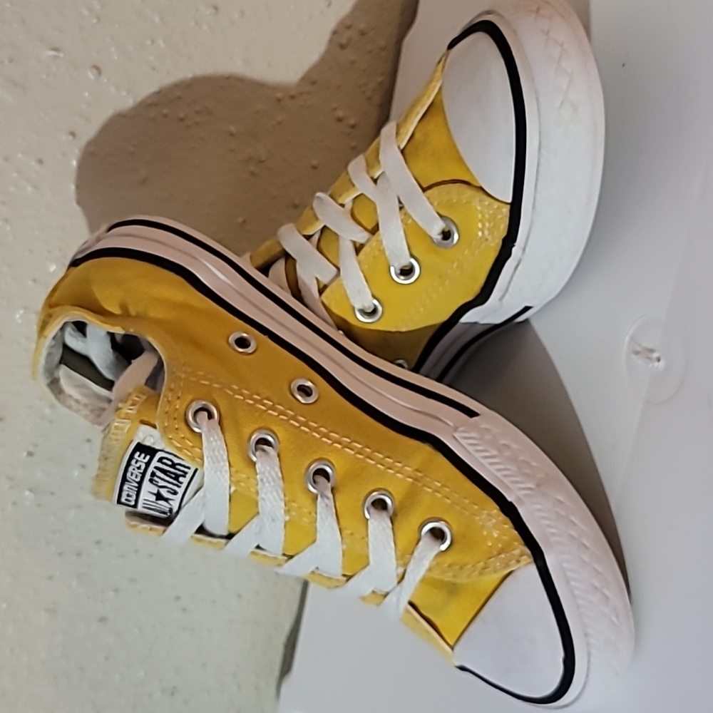 Yellow Converse
